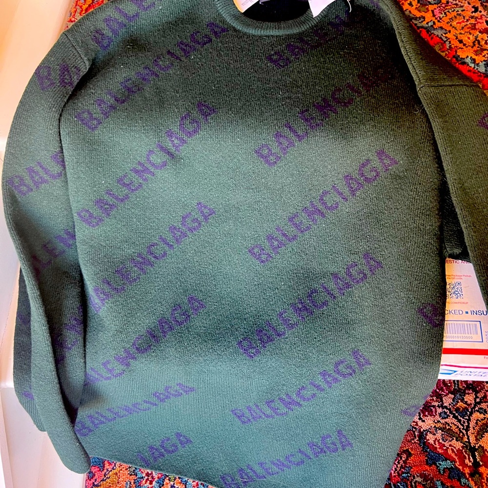 Balenciaga oversized sweatshirt